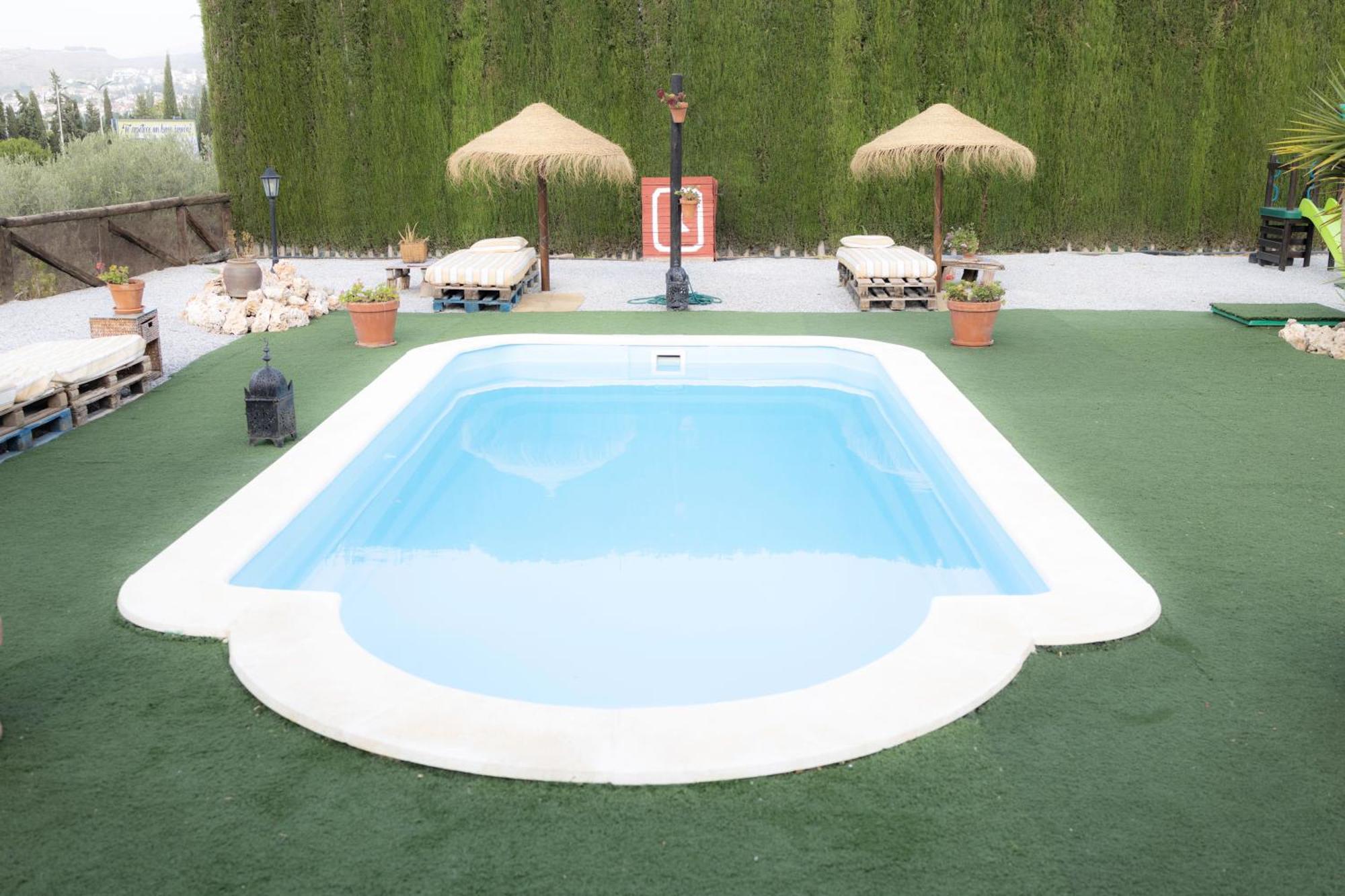 La Cuadra, Finca A Los Pies De Sierra Nevada, A 10 Minutos Del Centro, Piscina, Jardin, Barbacoa ลาซูเบีย ภายนอก รูปภาพ