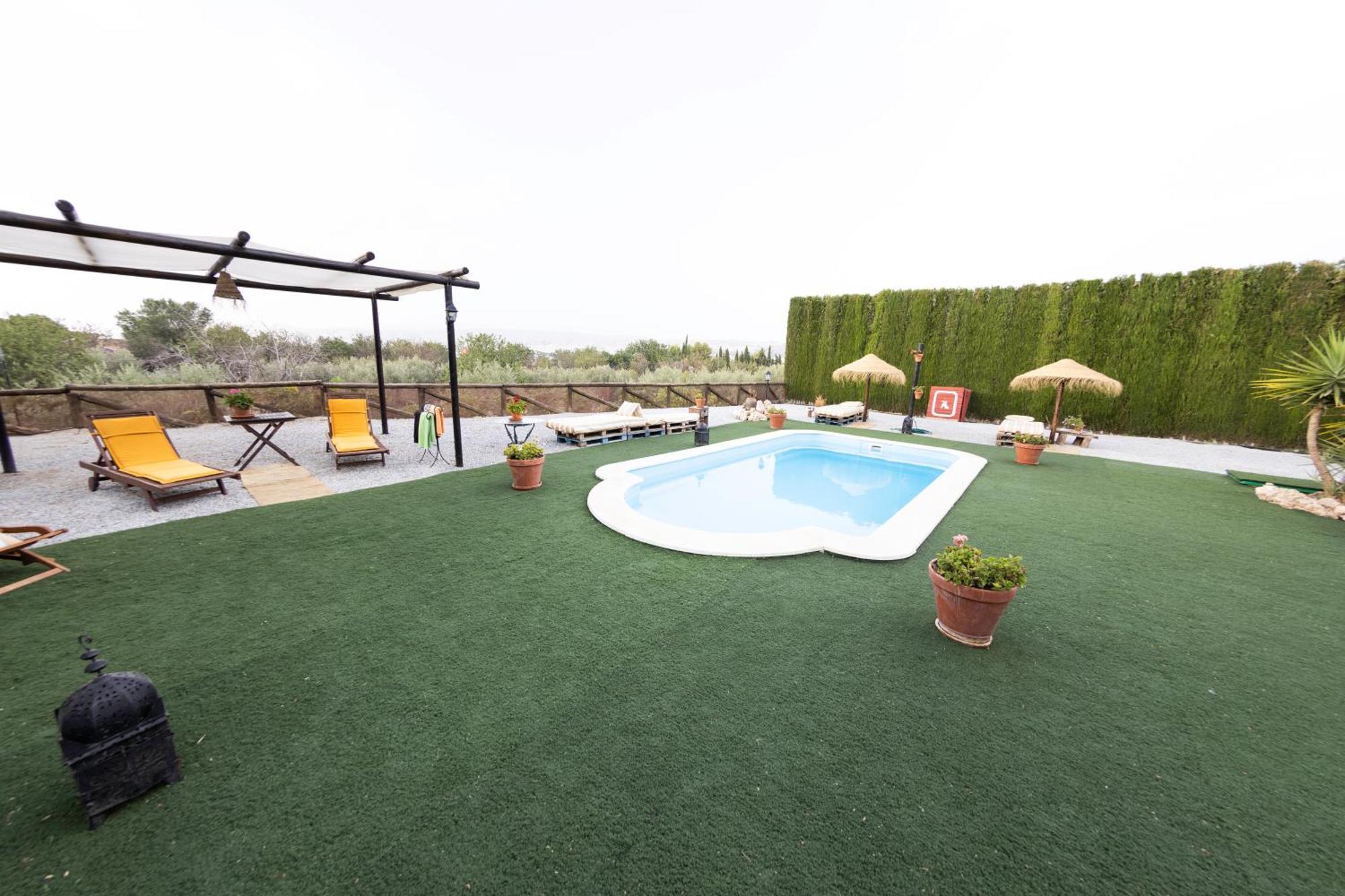 La Cuadra, Finca A Los Pies De Sierra Nevada, A 10 Minutos Del Centro, Piscina, Jardin, Barbacoa ลาซูเบีย ภายนอก รูปภาพ