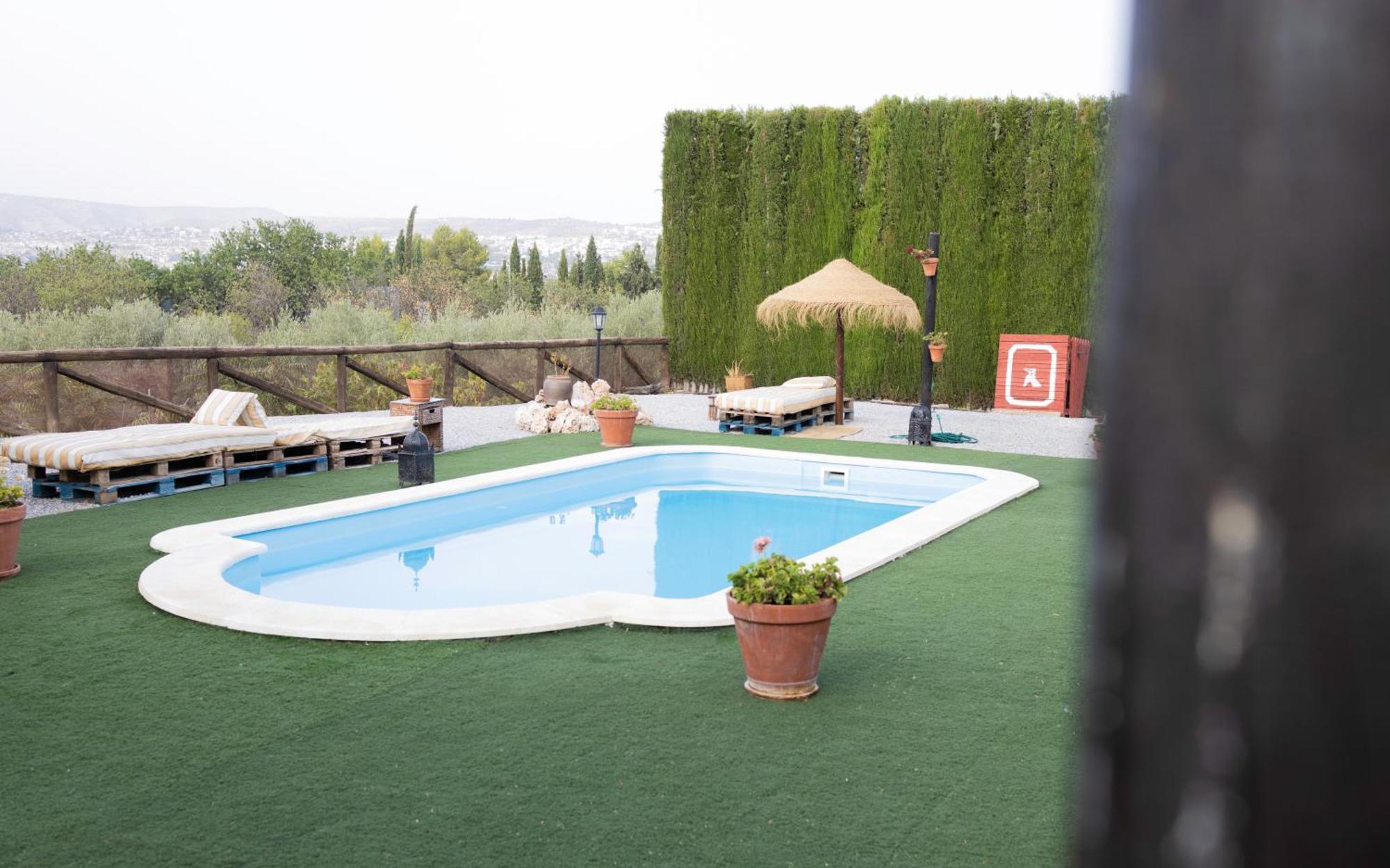 La Cuadra, Finca A Los Pies De Sierra Nevada, A 10 Minutos Del Centro, Piscina, Jardin, Barbacoa ลาซูเบีย ภายนอก รูปภาพ
